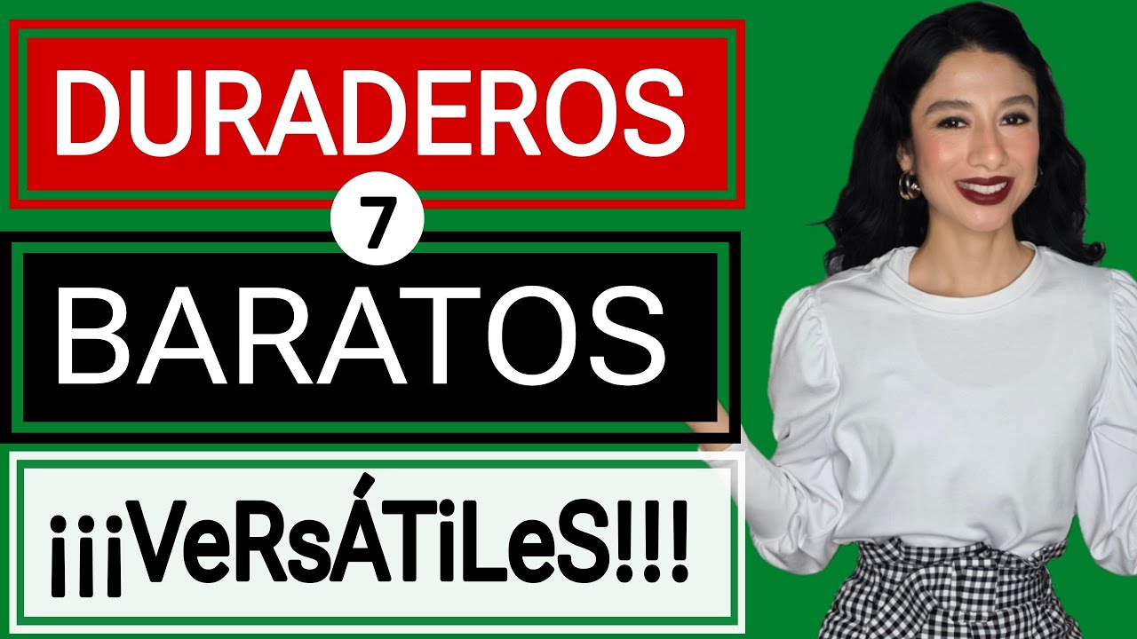 ✅️7 Perfumes BARATOS DURAN BIEN Y son para todos los d&iacute;as‼️