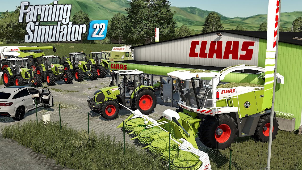 Посещение дилерского центра CLAAS для приобретения 2 новых тракторов | Farming Simulator 22