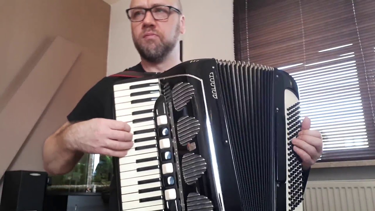 Ciemna noc - akordeon Galanti musette