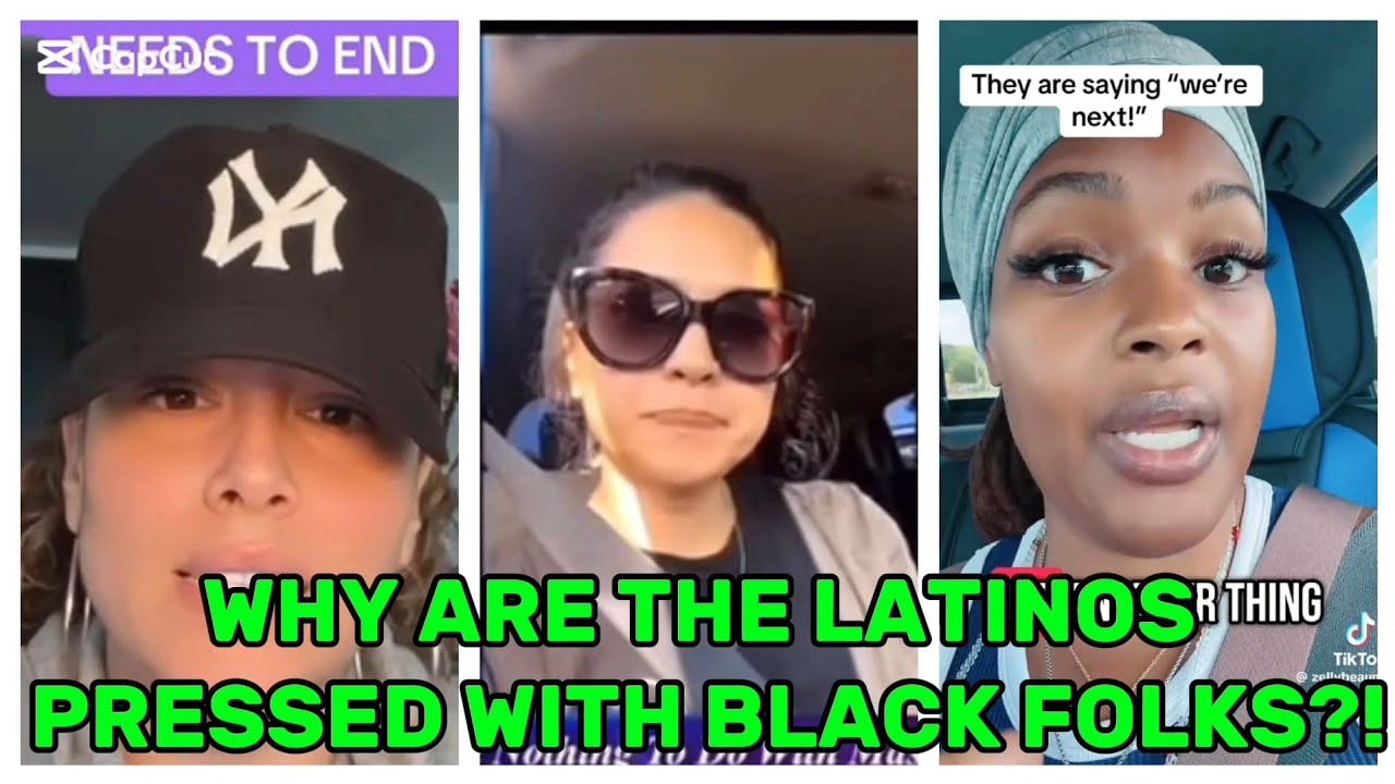 THE TENSION NEEDS TO END!! LATINOS MESSAGE TO BLACK AMERICANS,  YOU ARE NEXT IN LINE!!