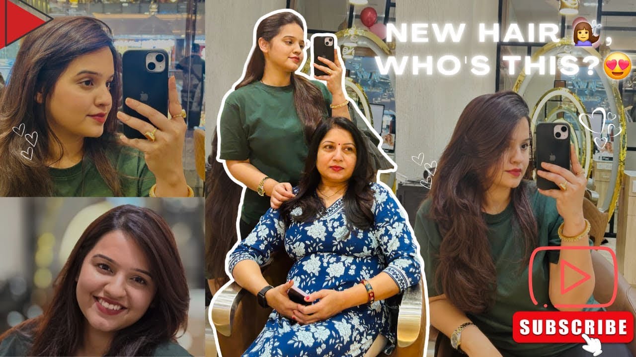 Salon day 💇‍♀️✨with Saasu maa 💫