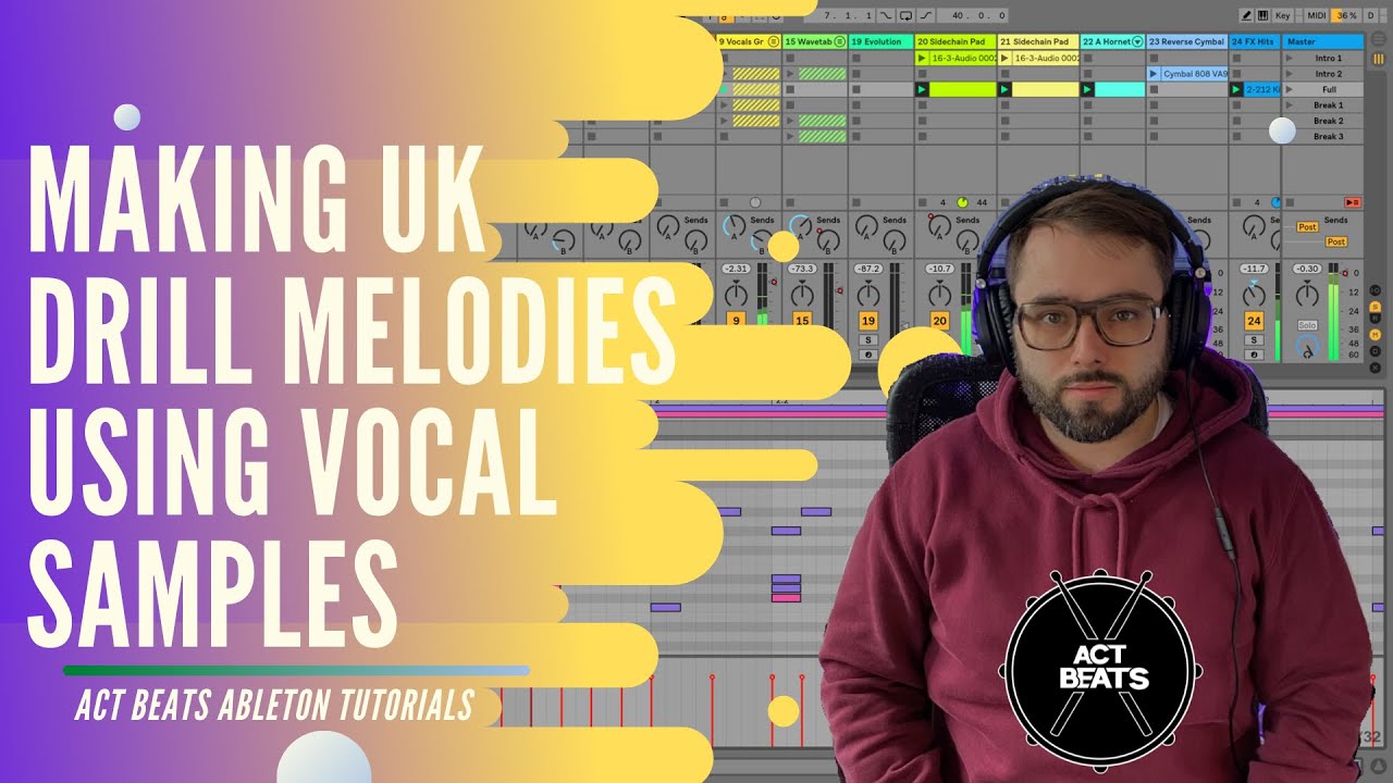 How to Make UK Drill Melodies Using Vocal Samples
