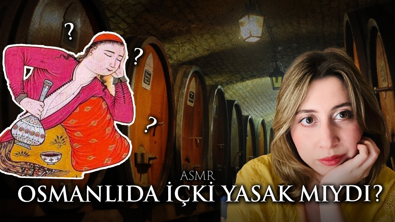 ASMR Tarih | Osmanlı'da İçki ve Meyhane Kültürü 🍷  | Soft Spoken | ASMR Türkçe