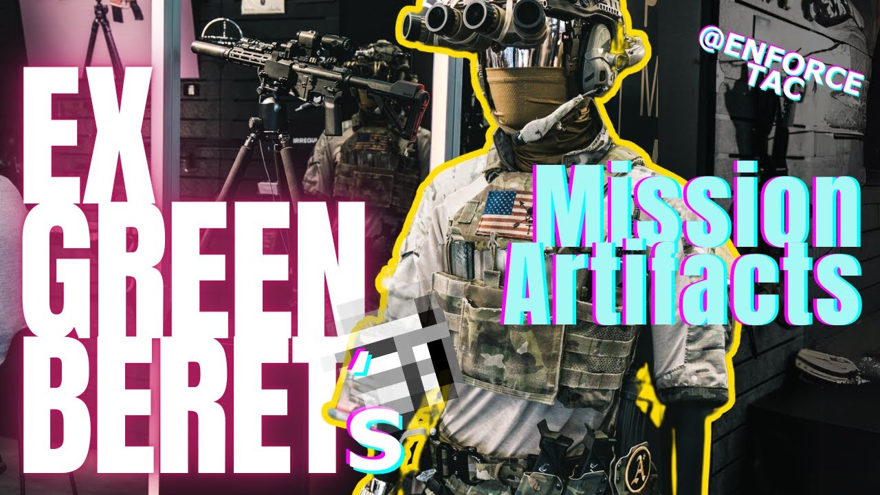 Бывший «зеленый берет» о своей миссии: экскурсия по стенду Black Trident на выставке Enforce Tac ...