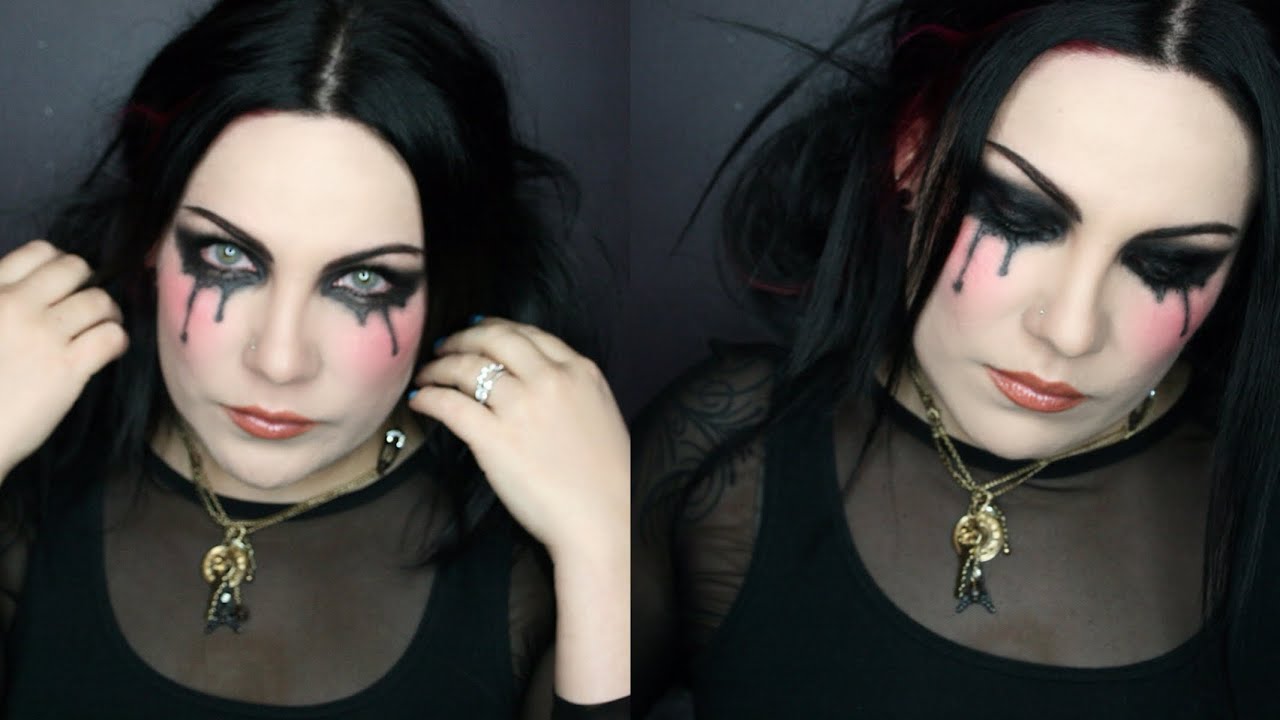 Amy Lee Malice in Wonderland Halloween Makeup Tutorial