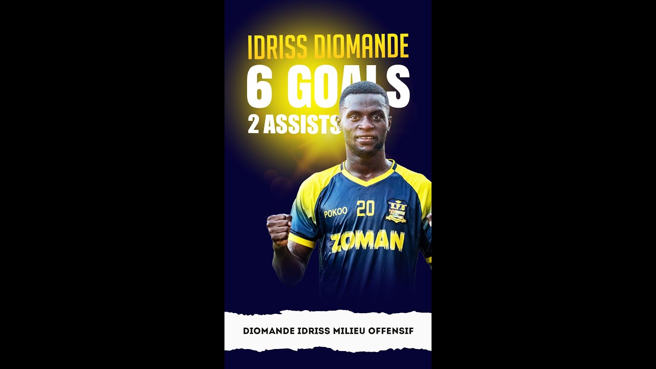 IDRISS DIOMANDE MILIEU OFFENSIF