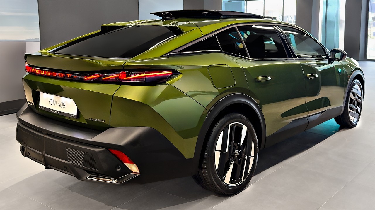 2026 Peugeot 408 - New Fastback SUV!