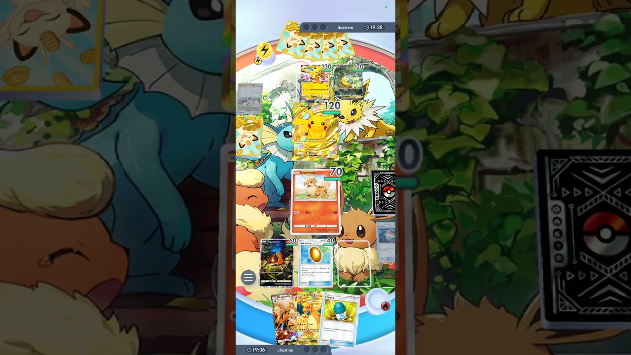 Pokemon TCG Pocket Ranked Game 1 Match 2: Charizard Ex vs Pikachu Ex