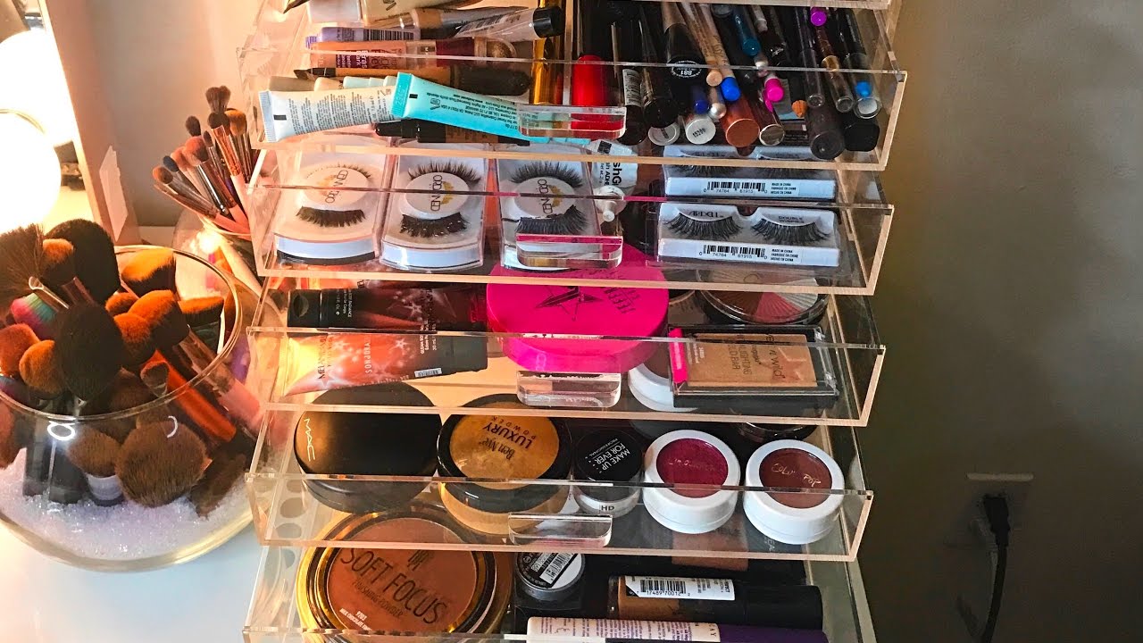 Beautify Acrylic makeup organizer | Amazon Acrylic Organizer | Makeup Organization