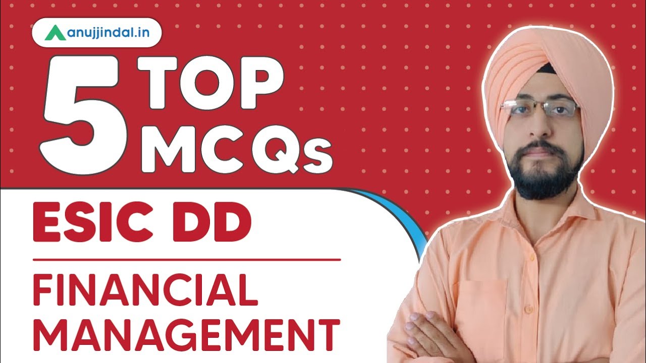ESIC Deputy Director | Ratio Analysis | Financial Management | by Harneet Sir