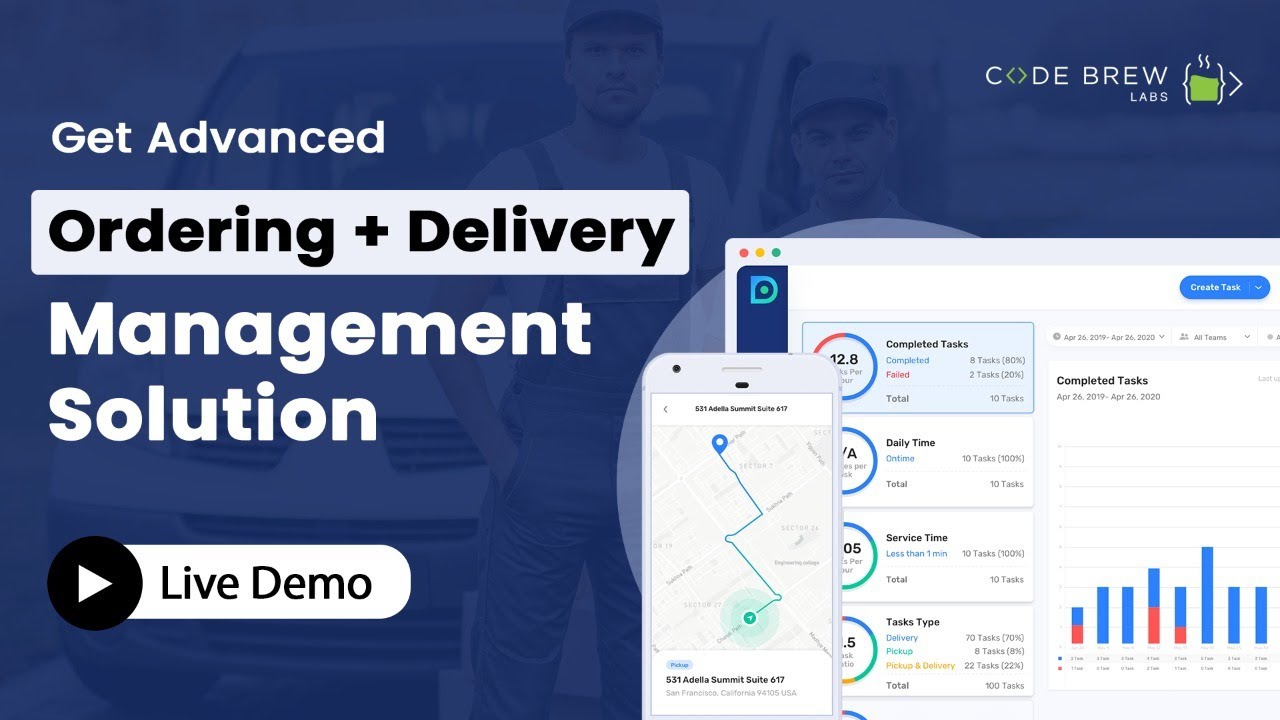 Best Ordering & Delivery Management Solution | Order & Delivery Management Software | Live Demo