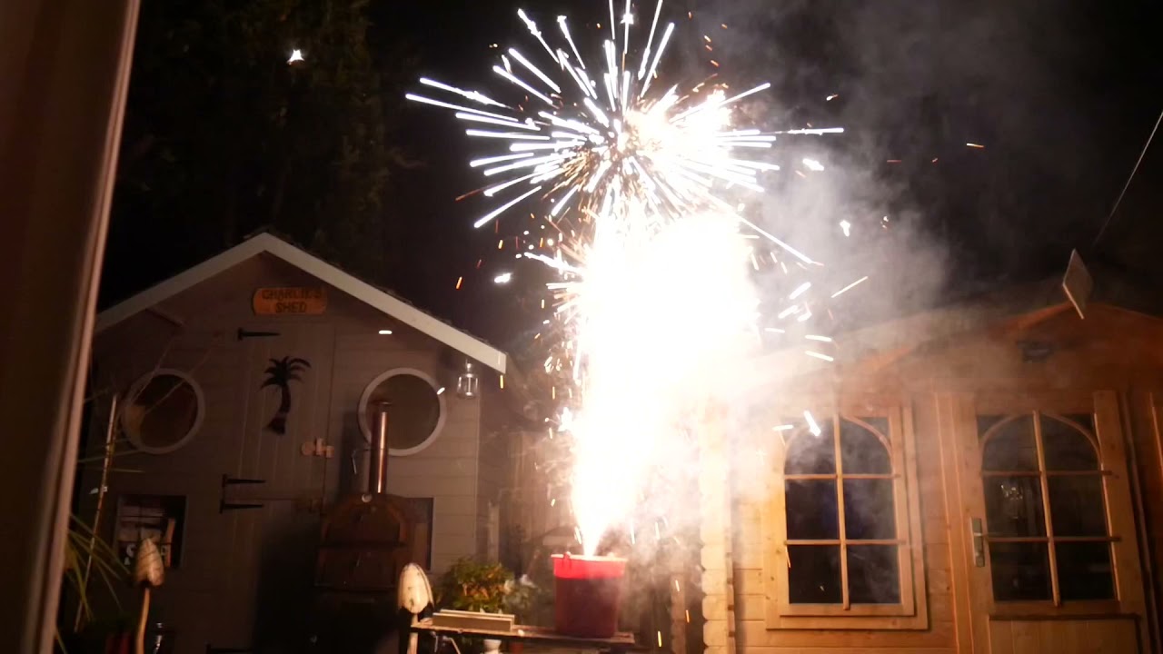 Big-ish Fireworks, Small Garden