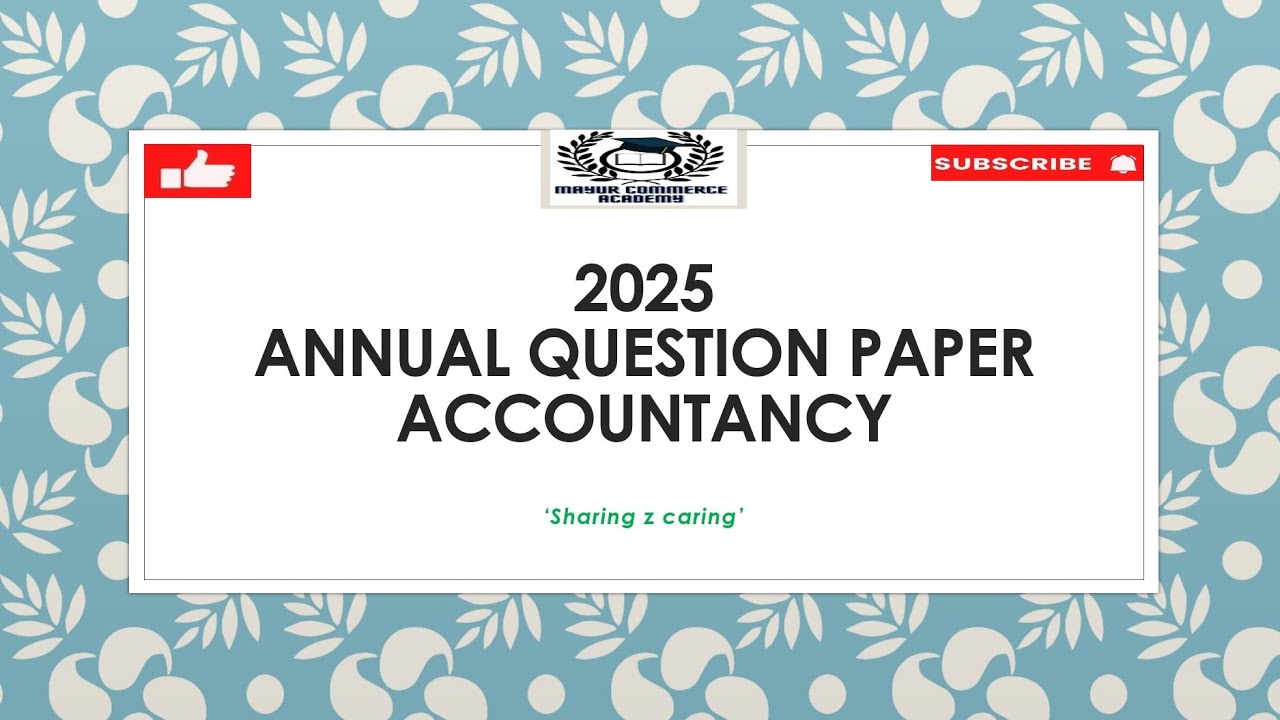 CHSE +2 2nd Yr. Commerce/2025 PYQs/Accountancy 