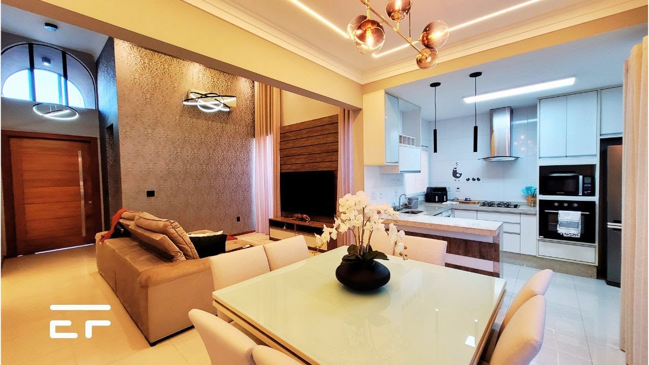 CASA TÉRREA 100% MOBILIADA COM 3 SUÍTES - CONDOMÍNIO EM SOROCABA