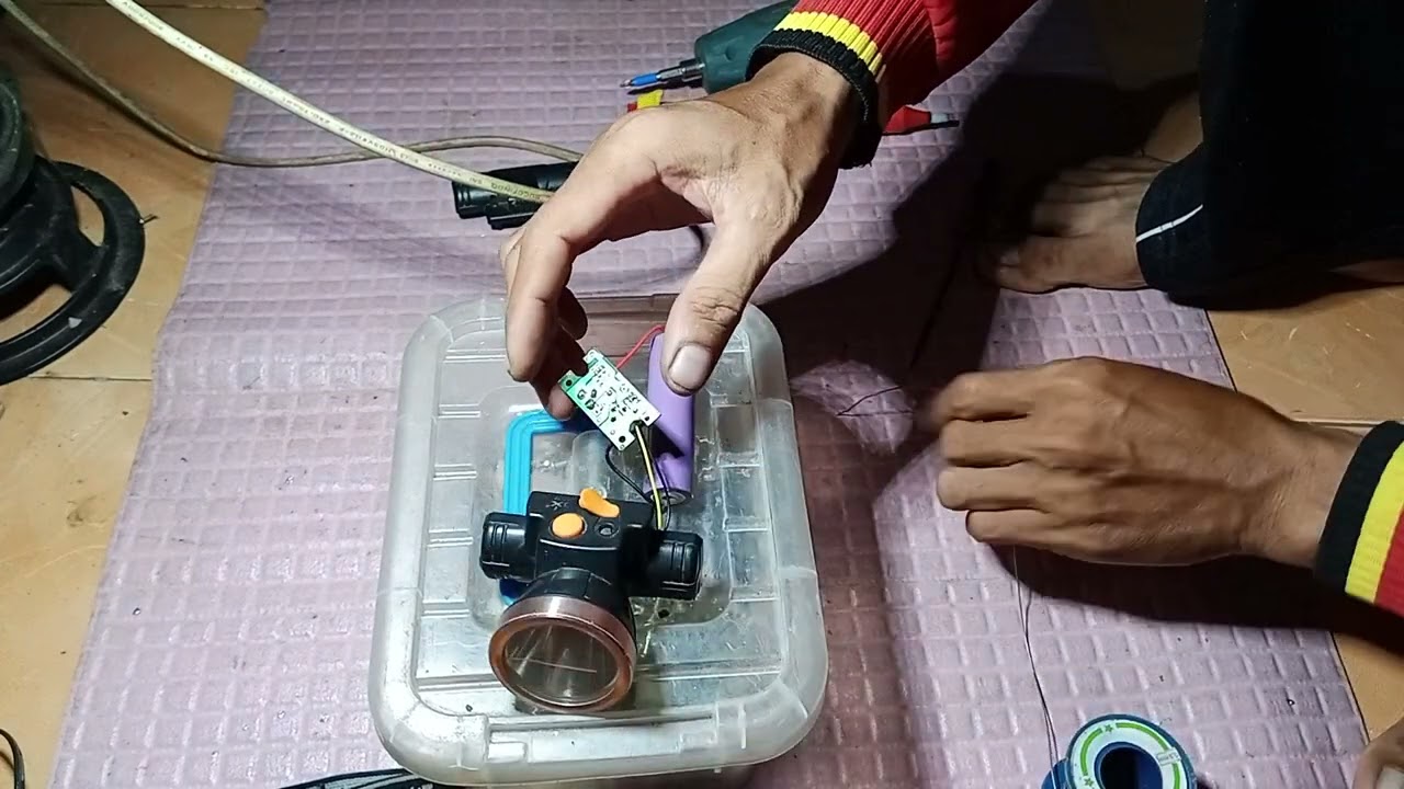 Servis 2 senter kepala yg katanya gak bisa di charger