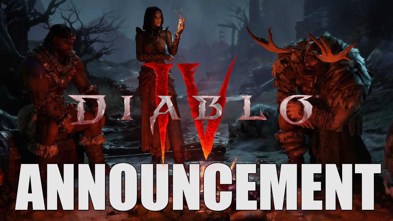 Diablo 4 Official Announcement Cinematic Trailer