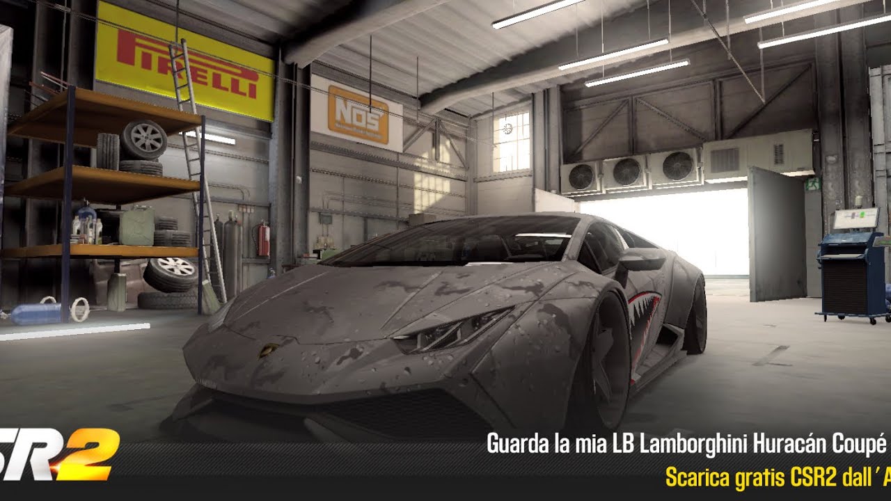 【CSR2】LB Huracan Coupè (Shark) Shift & tune for 8.18x