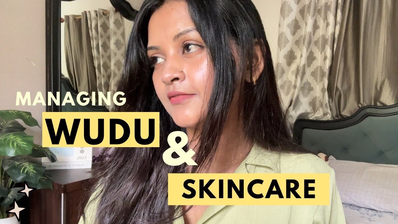 how to manage skincare and wudu | wazu k saath skincare kaise karna hai #skincaretips