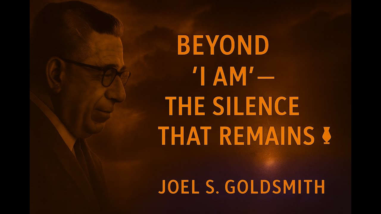 “Beyond ‘I Am’ — The Silence That Remains 🜂 | Joel S. Goldsmith” - Part 5