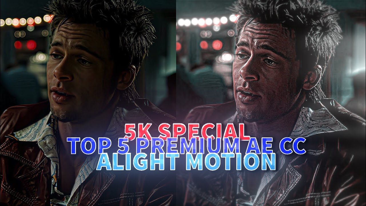 5K Special After Effects Inspired CC Pack In Alight Motion ( Free Preset )