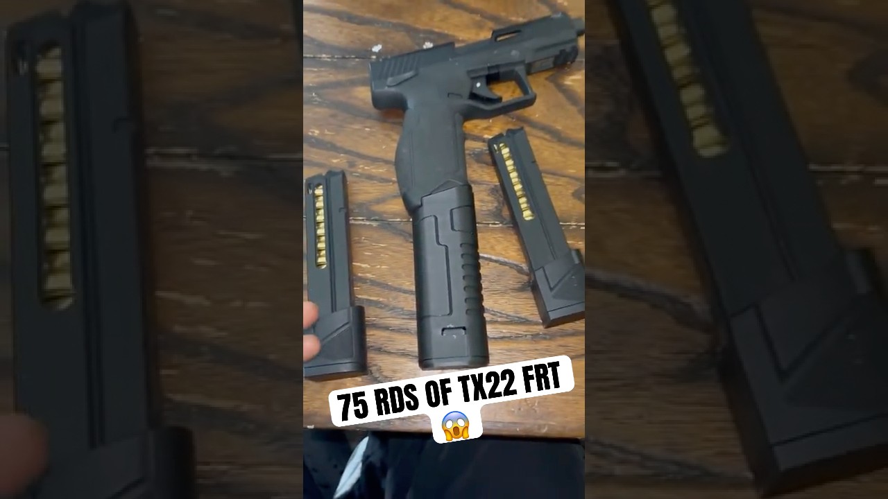 75RDS OF TAURUS TX22 FRT 😳😭