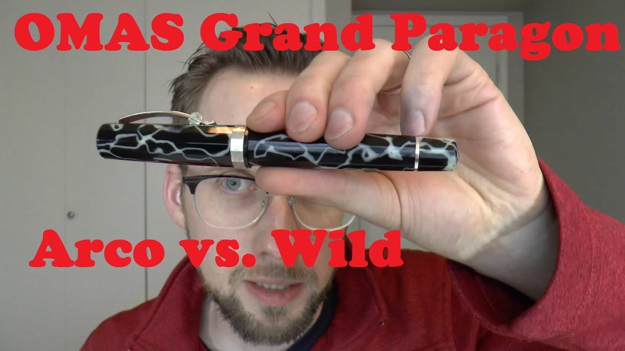 Fountain Pen Shootout OMAS Grand Paragon Arco Bronze vs. Wild Celluloid