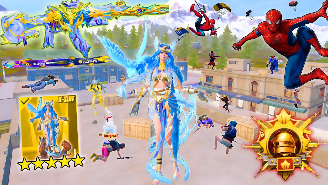 wow😍 NEW SEASON BEST LIVIK FIGHT in NEW MODE w/ FROST DRUVAEN X-SUIT🔥 Pubg Mobile