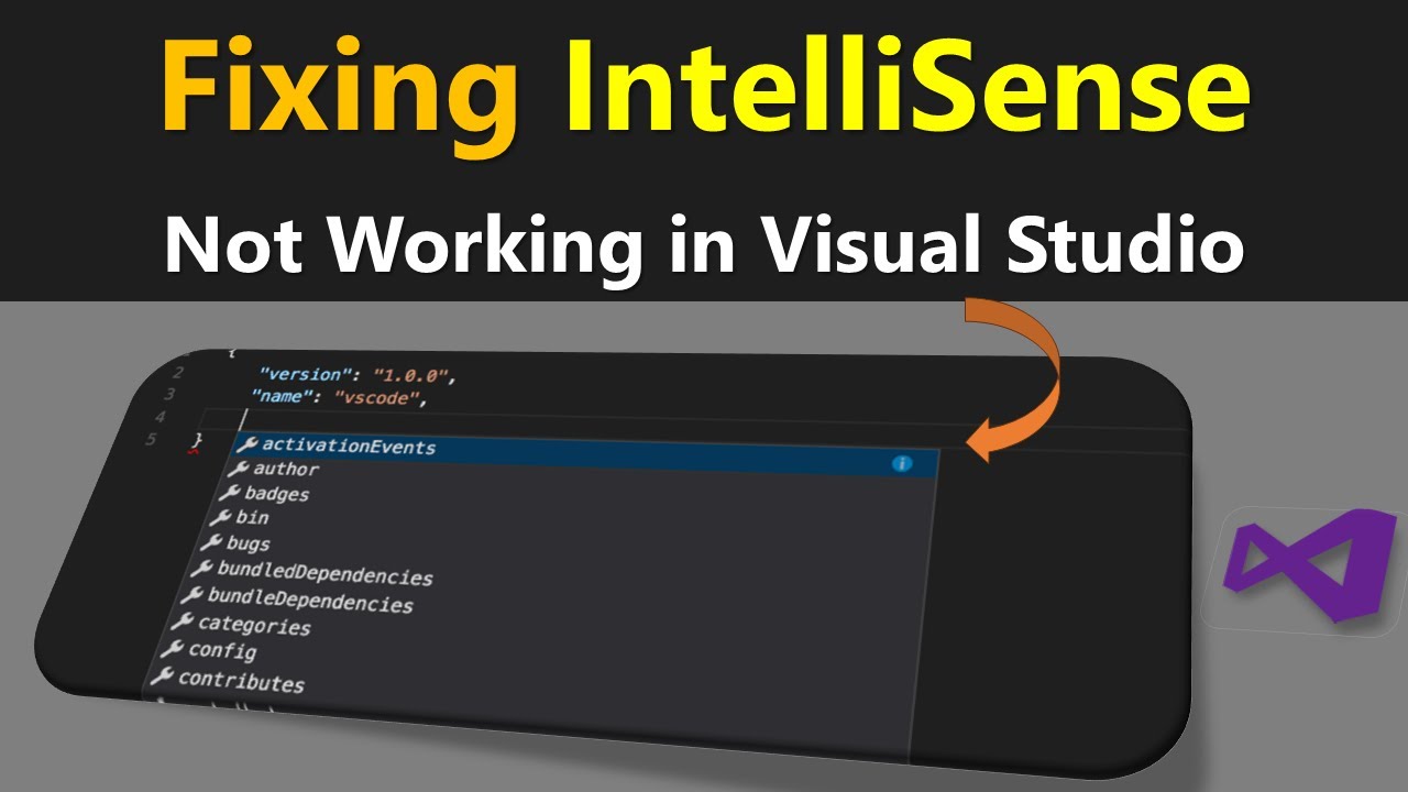 Исправлено: Intellisense не работает в Visual Studio | Intellisense
