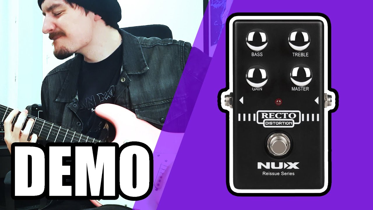 Nux Recto Distortion  démo //  Petit prix , GROS SON !
