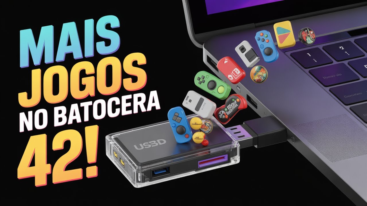 🔥 Aprenda como adicionar mais jogos ao Batocera 42!