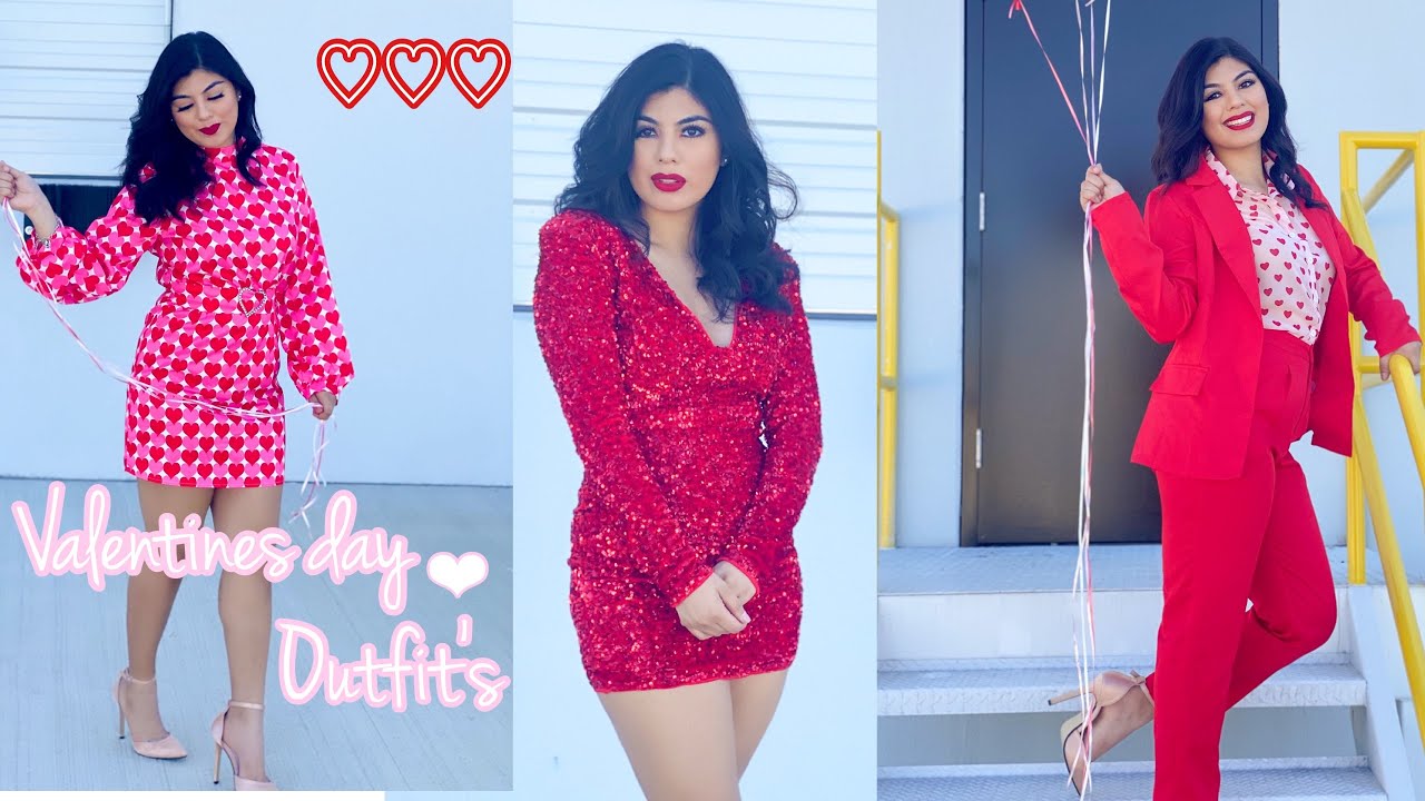 OUTFITS PARA EL DIA DE SAN VALENTIN ❤️💕 TODO DE SHEIN