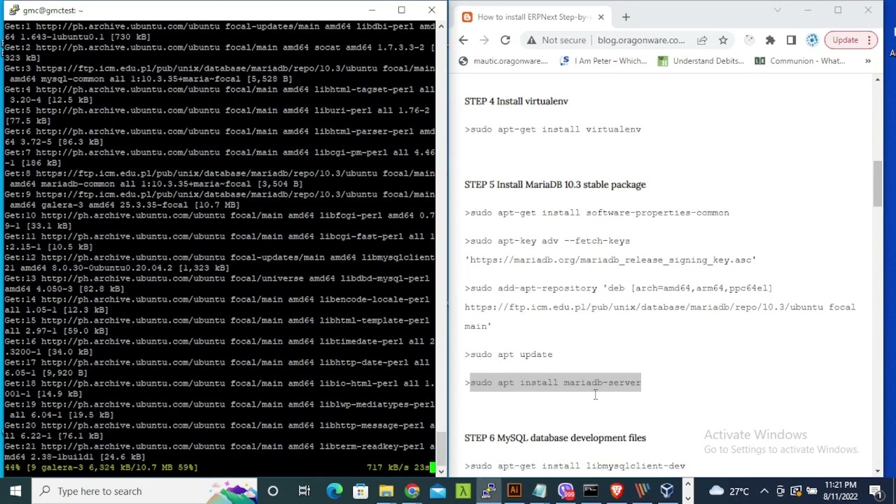 How to install ERPNext - Step by Step