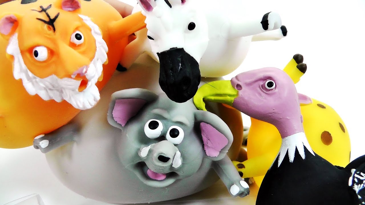JUGUETES BLANDITOS: ANIMALES GLOBO QUE SE INFLAN. BOLSITAS SORPRESA JUNGLE BALLOON/ DIVER+