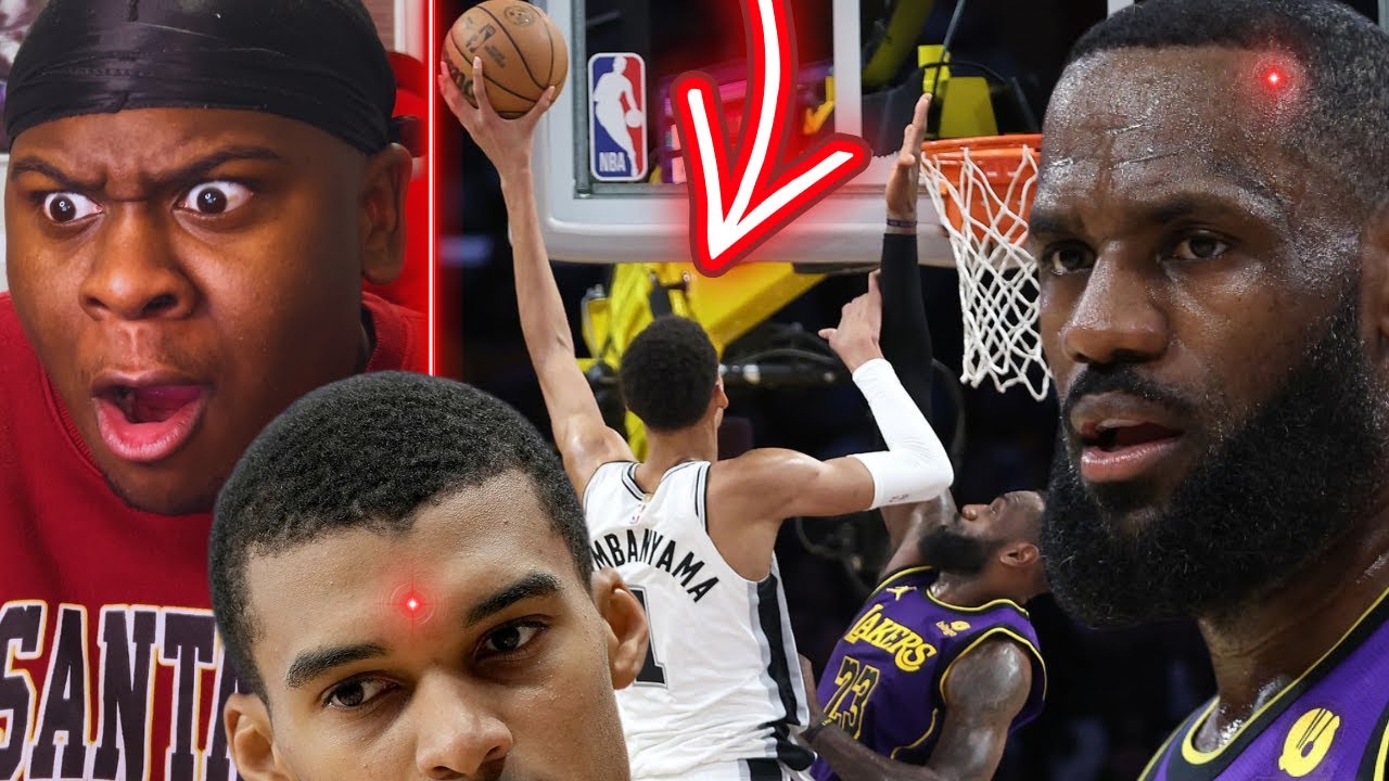 WEMBY 5 STEALS &5 BLOCKS VS LEBRON! 🔥LAKERS VS SPURS *REACTION*