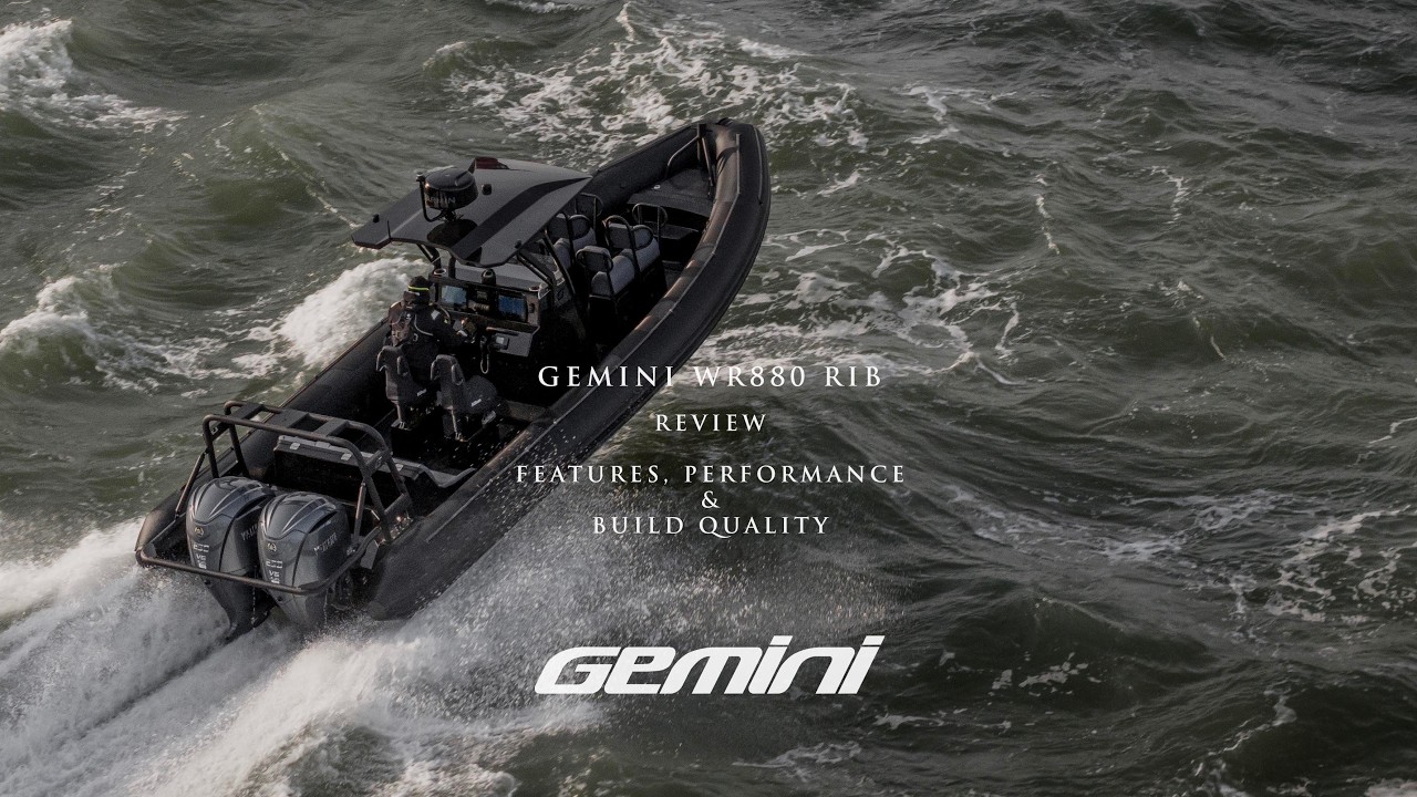 Gemini 880 Review – Features, Performance & Build Quality of the 8.80m Patrol / Commercial & VIP RIB