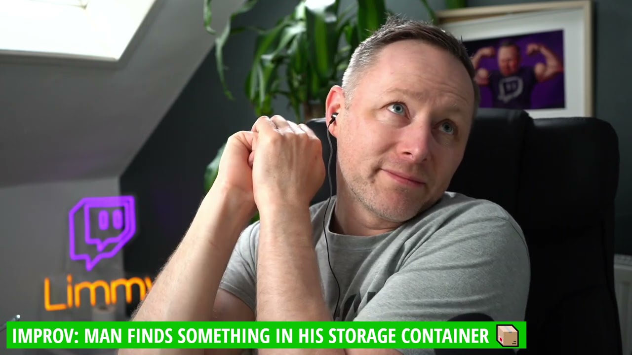 Limmy Improv: Man Finds Something In His Storage Container [2021-06-16]