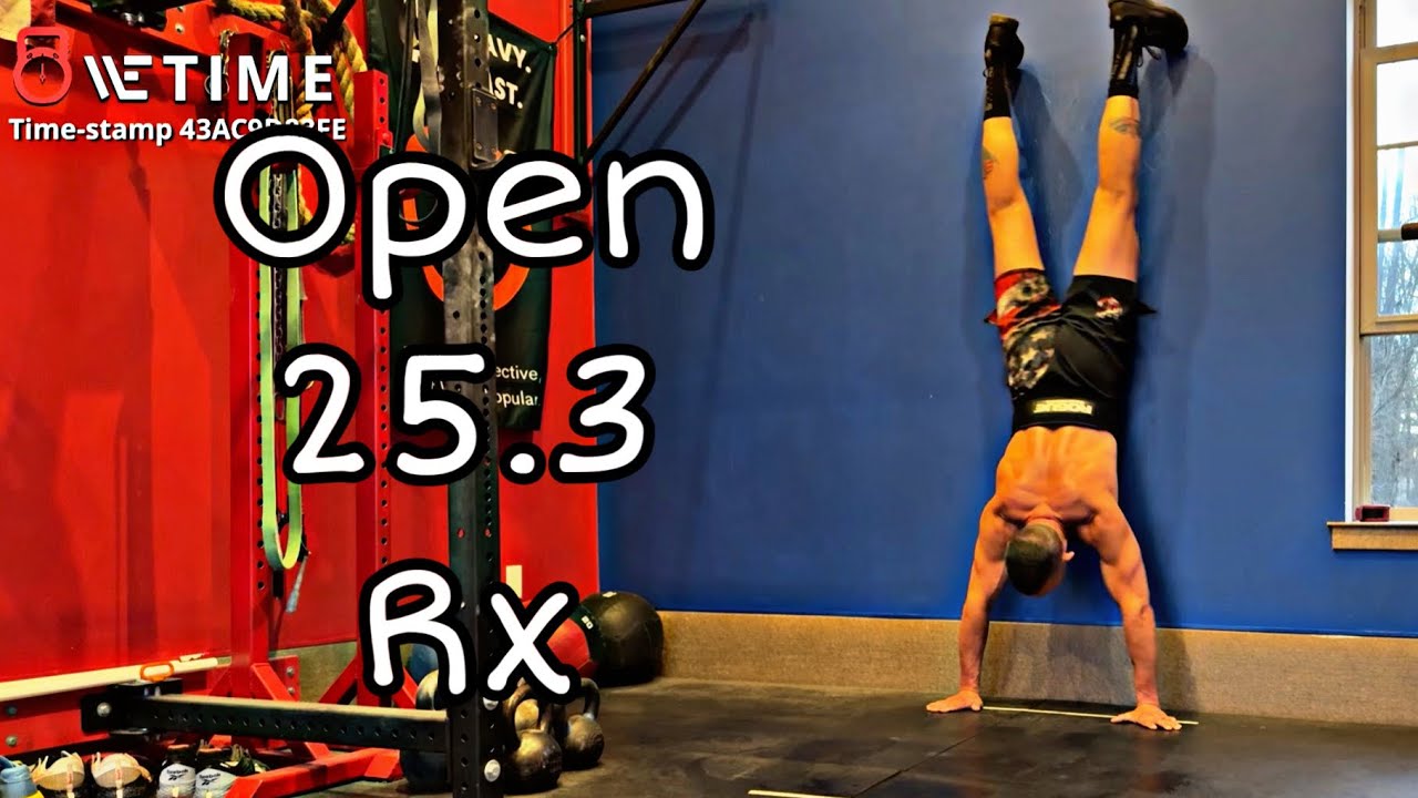 Open 25.3 Rx / 51 year old garage CrossFitter