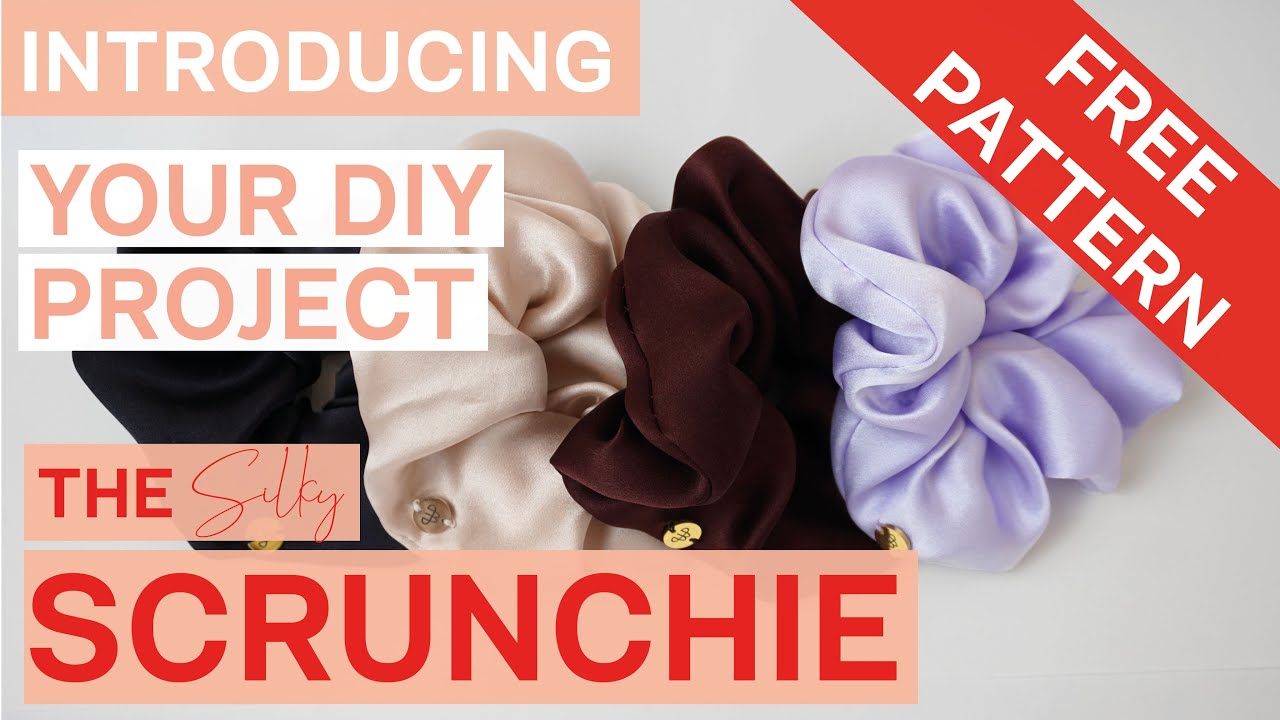 Introducing: The Silky Scrunchie | Your next DIY project | JULIANA MARTEJEVS | Ready-to-Craft