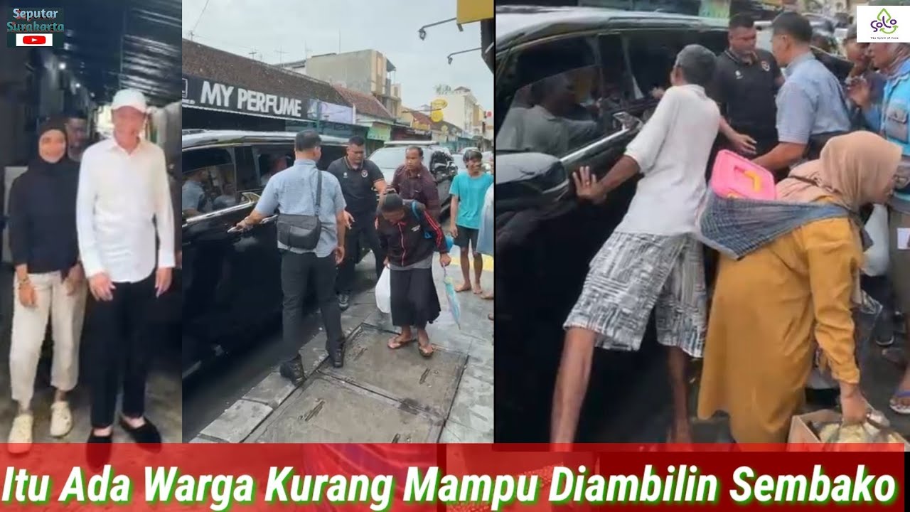Jokowi Tiba2 Panggil Paspampres Lihat Orang Tak Mampu, Bagi Sembako Jukir Hingga Pengemis Jalanan 