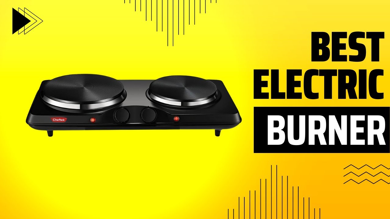 Cheftek CT1010 Portable Electric Cooktop Reviews | Best Electric Burner Reviews In 2022
