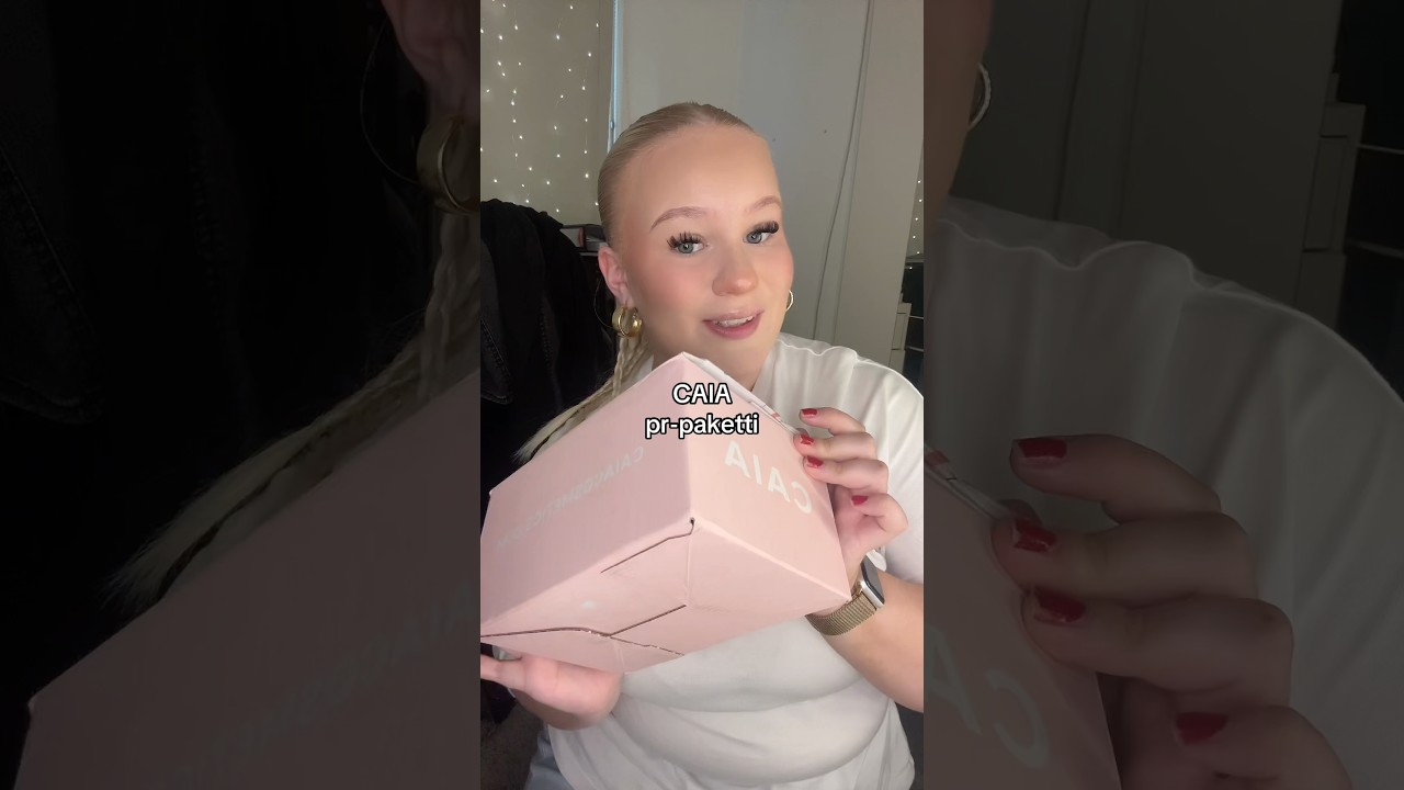 CAIA Cosmetics PR-paketti!📦😍 #caiacosmetics #caia #unboxing #shortvideo #shorts