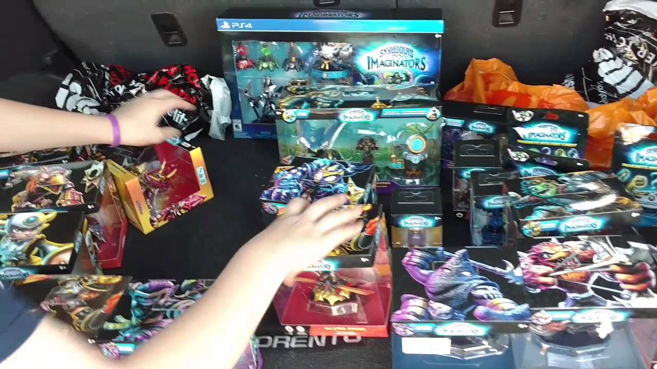 Epic Huge Skylanders Imaginators Hunting Haul Toysrus GameStop Legendary
