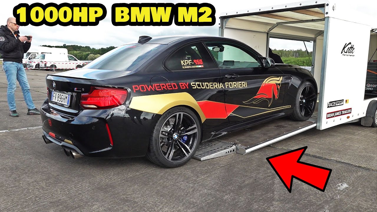 1000HP BMW M2 Competition Kotte Performance! 1/2 Mile Top Speed!