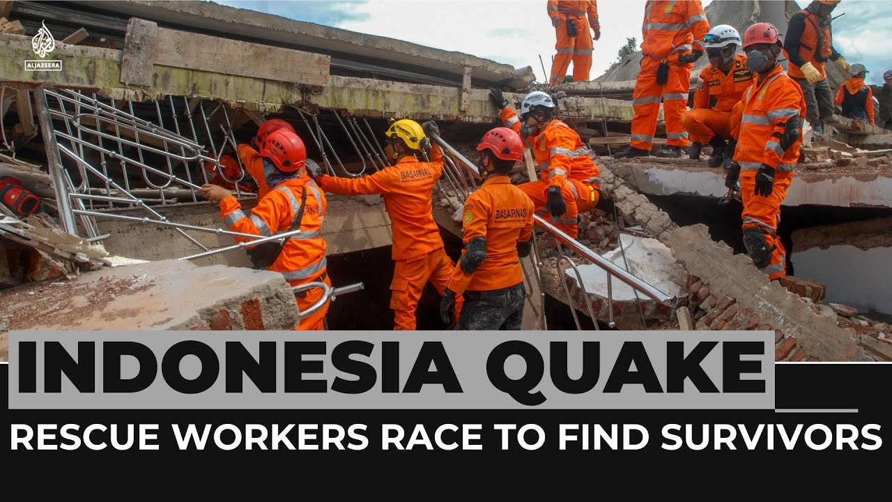 Indonesian rescue workers race to find survivors after Java quake
