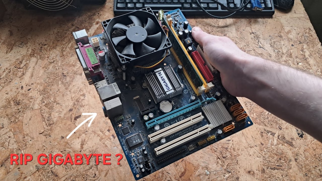 Réparation carte mère Gigabyte (ou pas).
