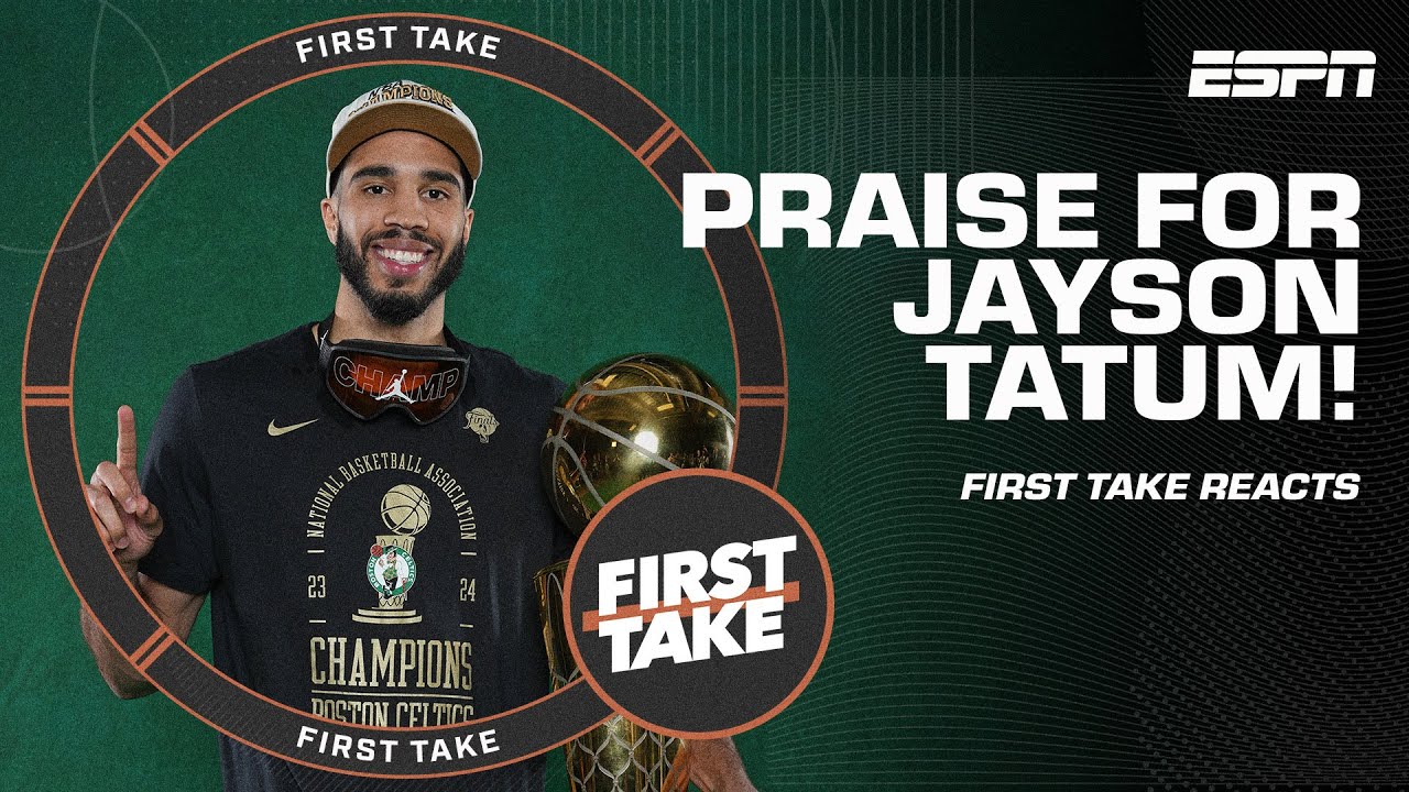 Jayson Tatum deserves all the praise in the world! - Stephen A. on NBA title win 🏆 | First Take