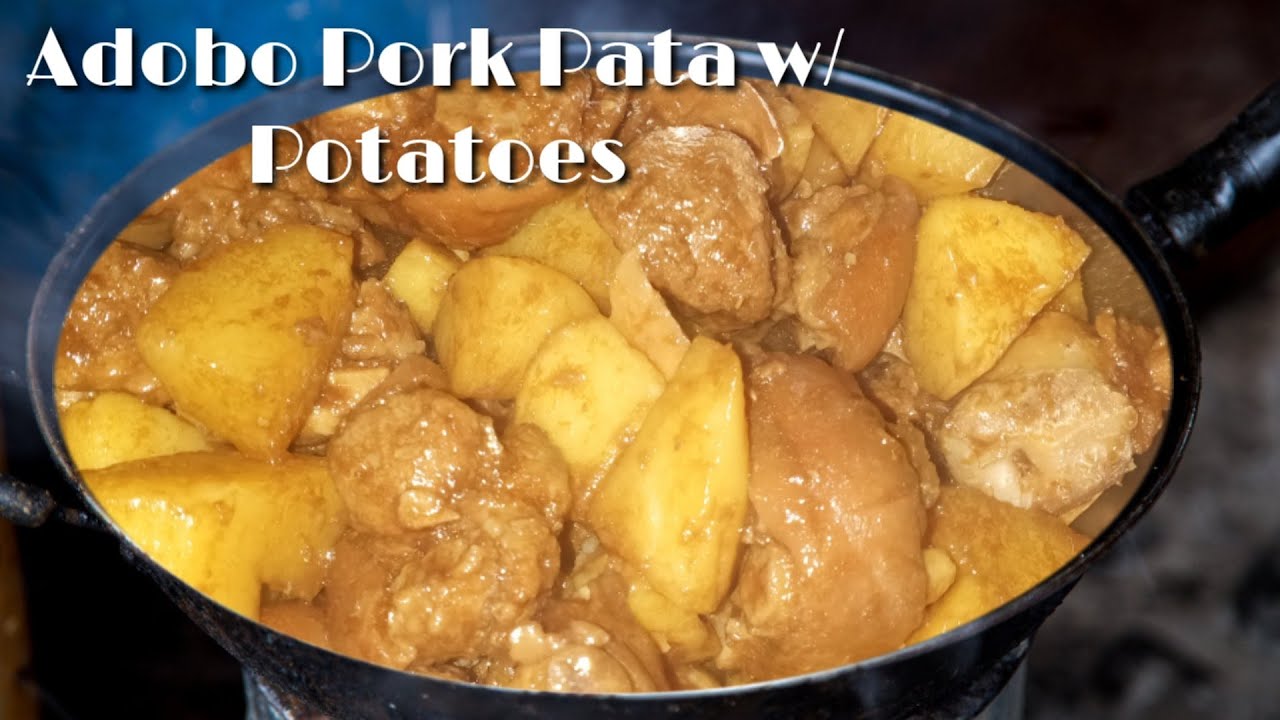 Pork Pata Adobo w/ Potatoes | Pork Pata Adobo w/ Patatas #Thankful@38Birthday
