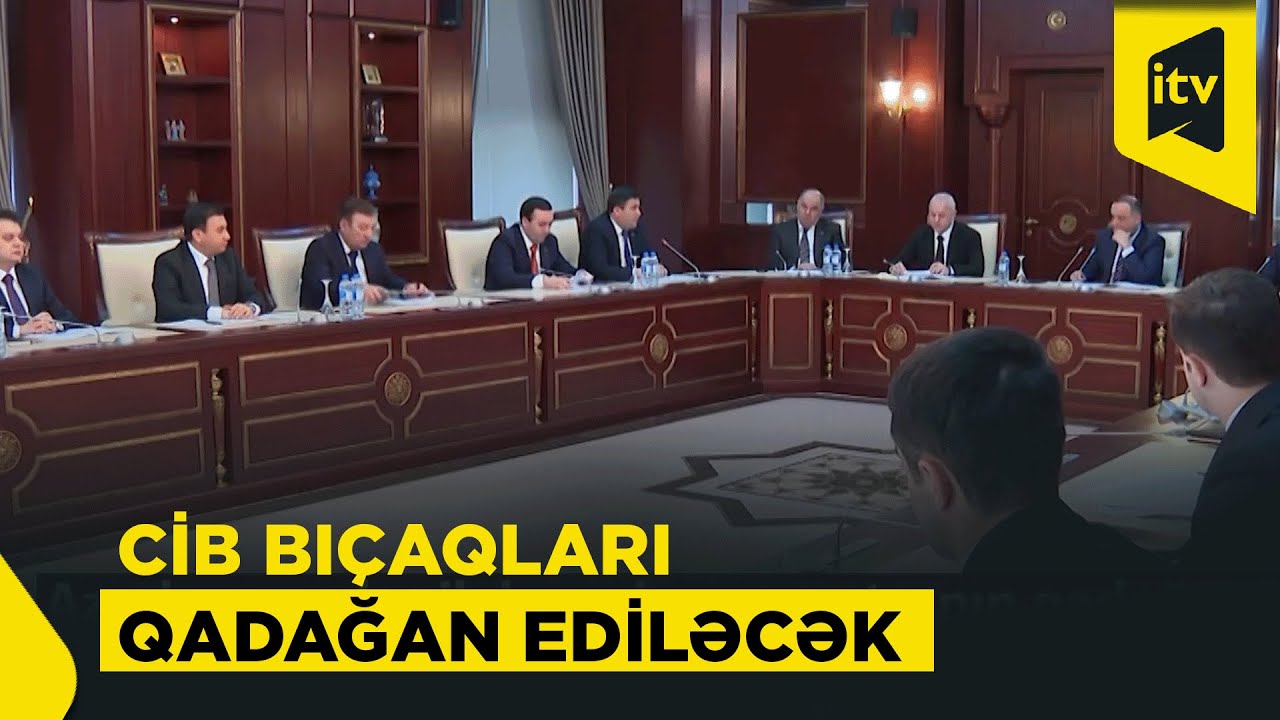 Azərbaycanda cib bıçaqlarının satışının qadağan edilməsi təklif olunur