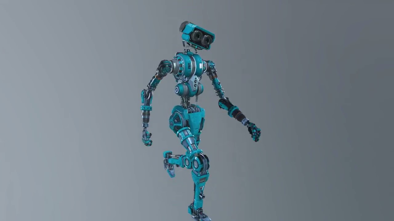 A-Bot Atlas Class walk Cycle