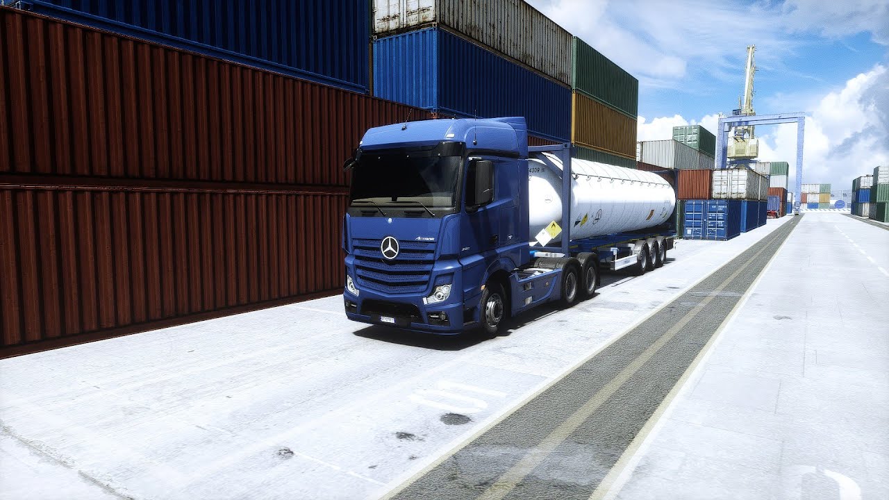 Blue Actros at the Terminal || 4k gameplay || KOLKATA GAMER ||